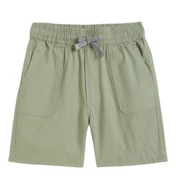 Campana Cotton Lycra Solid Shorts - Light Green-image-59