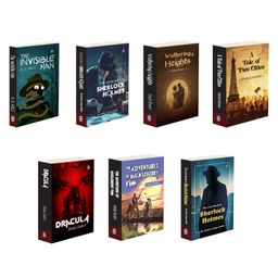 The Case Book of Sherlock Holmes, The Memoirs of Sherlock Holmes, A Tale of Two Cities and more Classic Novels : Ultimate Mystery & Adventure book, Timeless Tales of Mystery and Romance | Pack of 7-11