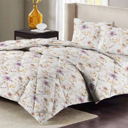 San Marino Floral Cotton 4 Piece Double Queen Bedding Set-image-22