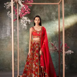 Mehak Murpana Ready to Wear Lehenga & Blouse Net-picture-58