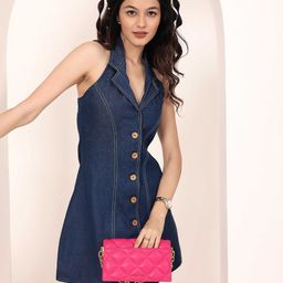 KAORI BY SHREYA AGARWAL A-Line Mini Dress-image-26