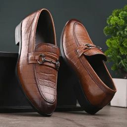 San Frissco Men's Tan Casual Loafers-image-94