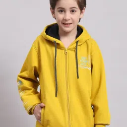 Monte Carlo Kids Yellow Solid Full Sleeves Sweatshirt-picture-45