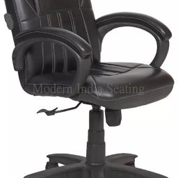 Divano Modular Black PU Leatherette Office Chair MI8-picture-37