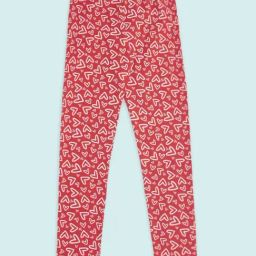 Pantaloons Junior Red Printed Leggings-image-71