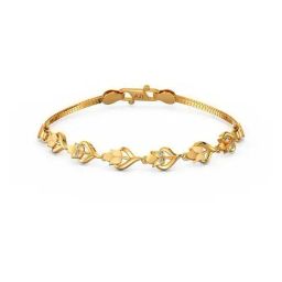 Joyalukkas Gold 22K Leaf Bracelet for Women-image-51