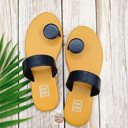 POSTCARD Women Open Toe Flats-34