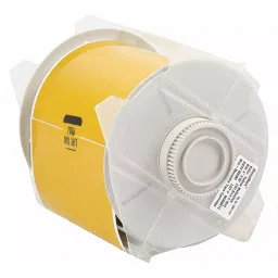 BRADY Continuous Label Roll 4 inch Width Vinyl Yellow, 3PU34 (Roll of 100 Feet)-picture-46