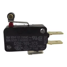 OMRON ELECTRONIC COMPONENTS MICROSWITCH, SPDT, 16A, 250VAC, 200GF, D3V-16G5-1C25-K-picture-24