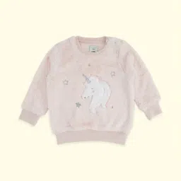 Pantaloons Baby Peach Cotton Printed Full Sleeves Sweatshirt-picture-6