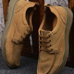 Woodland Men's Camel Derby Shoes-image-55