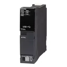Mitsubishi Electric IQ-R PLC Central Processing Unit Standard CPU STEPS 20K Program Memory 0.67 A, R02CPU-picture-26