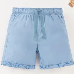 Ed-a-Mamma Kids Blue Regular Fit Shorts-image-91