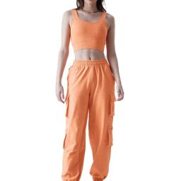 The Souled Store Orange Sleeveless Co-Ord Set-picture-15