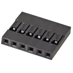 MULTICOMP PRO Plug & Socket Connector Housings HOUSING, CRIMP, RECEPTACLE, 2.54MM, 6WAY, 2226A-06 (Pack of 25)-picture-6