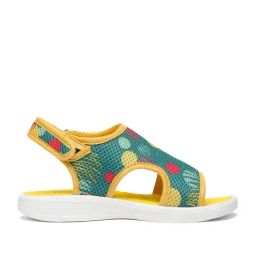 Tiny Bugs Kids Teal Blue & Yellow Floater Sandals-image-91