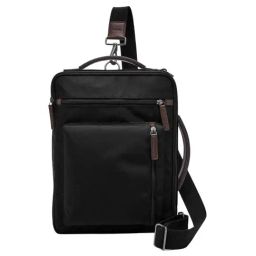 Fossil Buckner Black Solid Medium Cross Body Bag-24