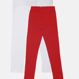 De Moza Girls Pack Of 2 Ankle-Length Leggings-18