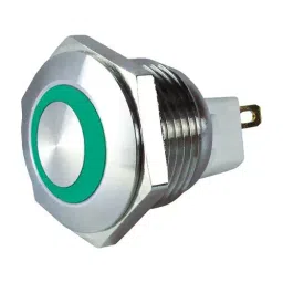 MULTICOMP PRO Standard Anti Vandal Switches VR SW, ILLUM, SPST-NO, GRN, 0.1A, 48V, MC010906-71
