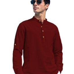 Amrit Topwear Men Relaxed Slim Fit Opaque Casual Shirt-image-73