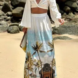 HERE&NOW Top With Skirt Co-Ords-image-10