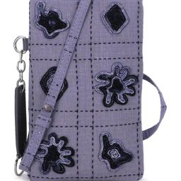 Spice Art Grey Embellished Medium Mobile Pouch-image-43