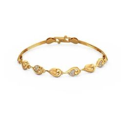 Joyalukkas Gold 22K Floral Bracelet for Women-image-66