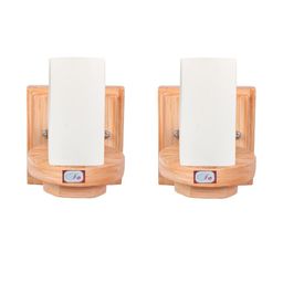 SOMIL White Glass Cylinder Printed Wall Lamps-image-81