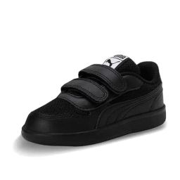 Puma Kids Punch Comfort INF Black Velcro Shoes-image-98