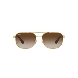 Ray-Ban Brown Irregular UV Protection Sunglasses for Men-image-12