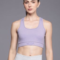 HRX by Hrithik Roshan Full Coverage Rapid Dry Lightly Padded Yoga Bra HRX_SS24_W_BA_KY6705-picture-57