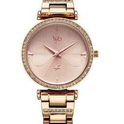 Fastrack Vyb 6.0 Diva Women Embellished Dial & Stainless Steel Analogue Watch FV60092WM01-picture-42