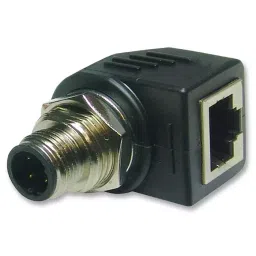 AMPHENOL SINE/TUCHEL ADAPTOR, M12 PLUG TO RJ45, R/A, RJS-12D04FM-RS8001-picture-14