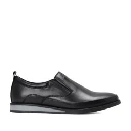 Red Chief Men's Black Formal Loafers-image-24