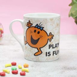 Clay Craft Multicolor Fine Ceramic Abstract Milk Mug 350 ml - 1 Pc-20