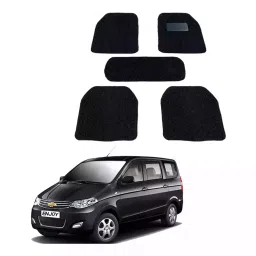 Auto Pearl DB7M48 PVC and Plastic Standard Mat for Chevrolet Enjoy 2005 (Black)-image-24