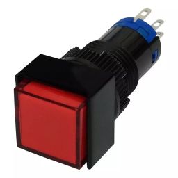 MULTICOMP PRO Industrial Pushbutton Switches PB SW, SPDT, 0.5A/0.1A/220V, PANEL, RED, MP-PB5-AB3BR112V-IP40-8.-picture-35