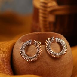 Anouk Circular Hoop Earrings-image-50