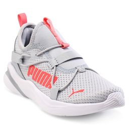 Puma Rift Slip On Pop PS Casual Shoes with 3D Logo Graphics - Gray-image-2