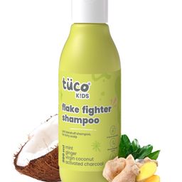 TuCo Intelligent Kids Anti Dandruff Shampoo 200ml with Wintergreen, Mint, Ginger and Activated charcoal For Itchy Scalp-33