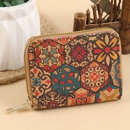 SYGA Women's, Zip-Around Bohemian Style Wallet , Card and Coin Holder(Style-5)-picture-23
