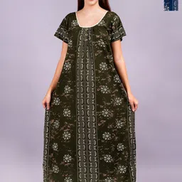 Breezly Printed Maxi Nightdress-picture-1