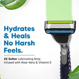LetsShave Set Of 3 Pro 6 Acne Friendly Razor With 2 Blades image 2