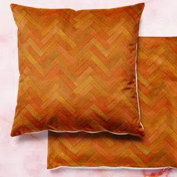 ArtzFolio Multicoloured Set of 2 Square Cushion Covers-11
