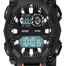 Hala Men Solid Round Tang Regular Analogue and Digital Watch-1040 image 5