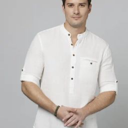 celio* White Cotton Regular Fit Shirt-image-11