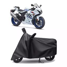 Auto Pearl Polyester Two Wheeler Cover for Suzuki GSX-R1000 ABS (Grey)-image-90