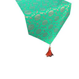 Pink Parrot Jacquard Table Runner-image-71
