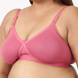 BLOSSOM Plus Size Double Layered Full Coverage Non Padded Everyday Bra image 2