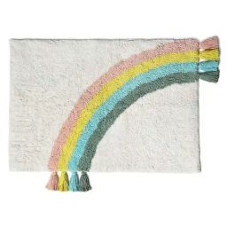 MiArcus Arcus Multicolor Cotton 410 GSM Medium Bath Mat-picture-46